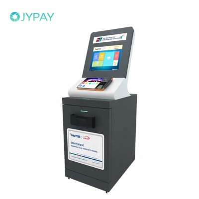 Cash receiver atm machine/cash dispensing custom atm machine with receipt printer