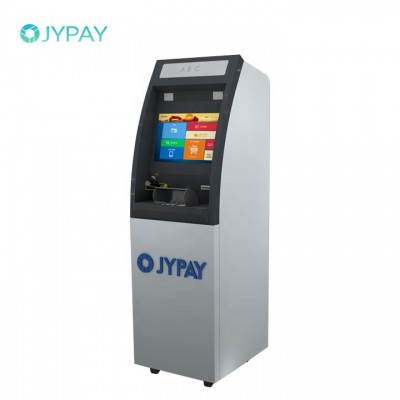 Touch Screen Payment Terminals Multi-currency Bulk Cash Deposit Machine with Receipt Printer