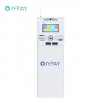 Electronic Floor Standing Fast And Secure Back Office Bulk Cash Deposit Machine Into Cassette